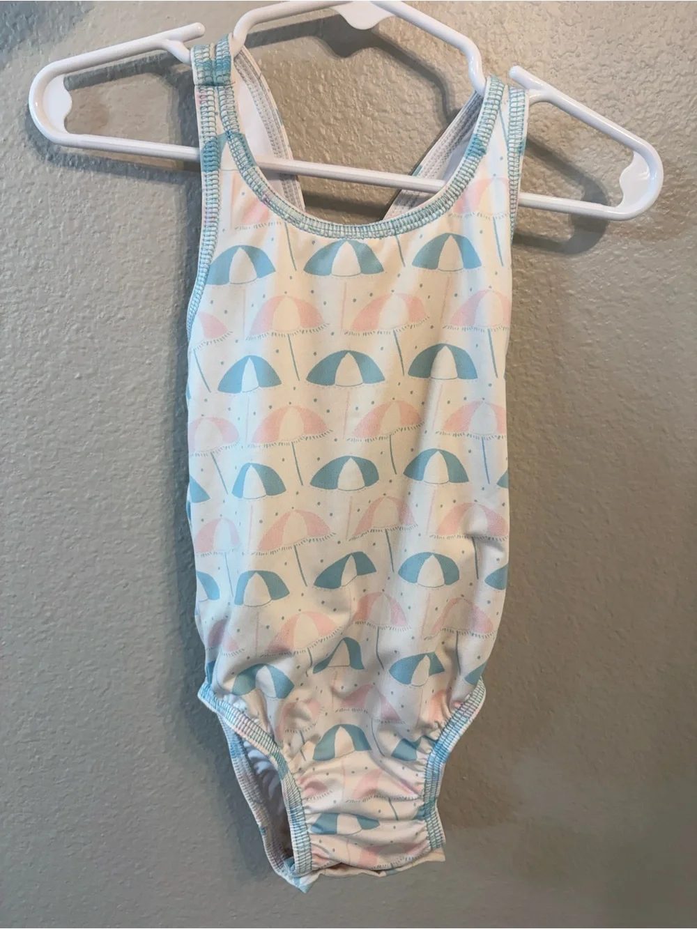 The Proper Peony One-Piece Swim Suit Umbrella Print Baby Girl 24 months play con